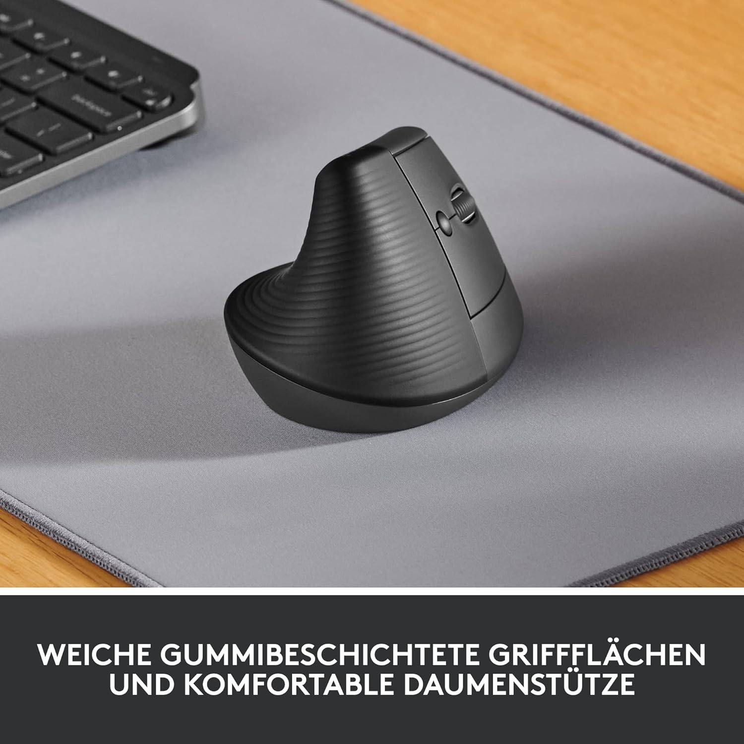 Ergonomische Maus, kabellos von Logitech – Bild 3