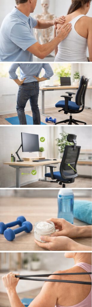 Ergonomie Aktiv Maßnahmen Bürostuhl, Bewegung, Physiotherapie